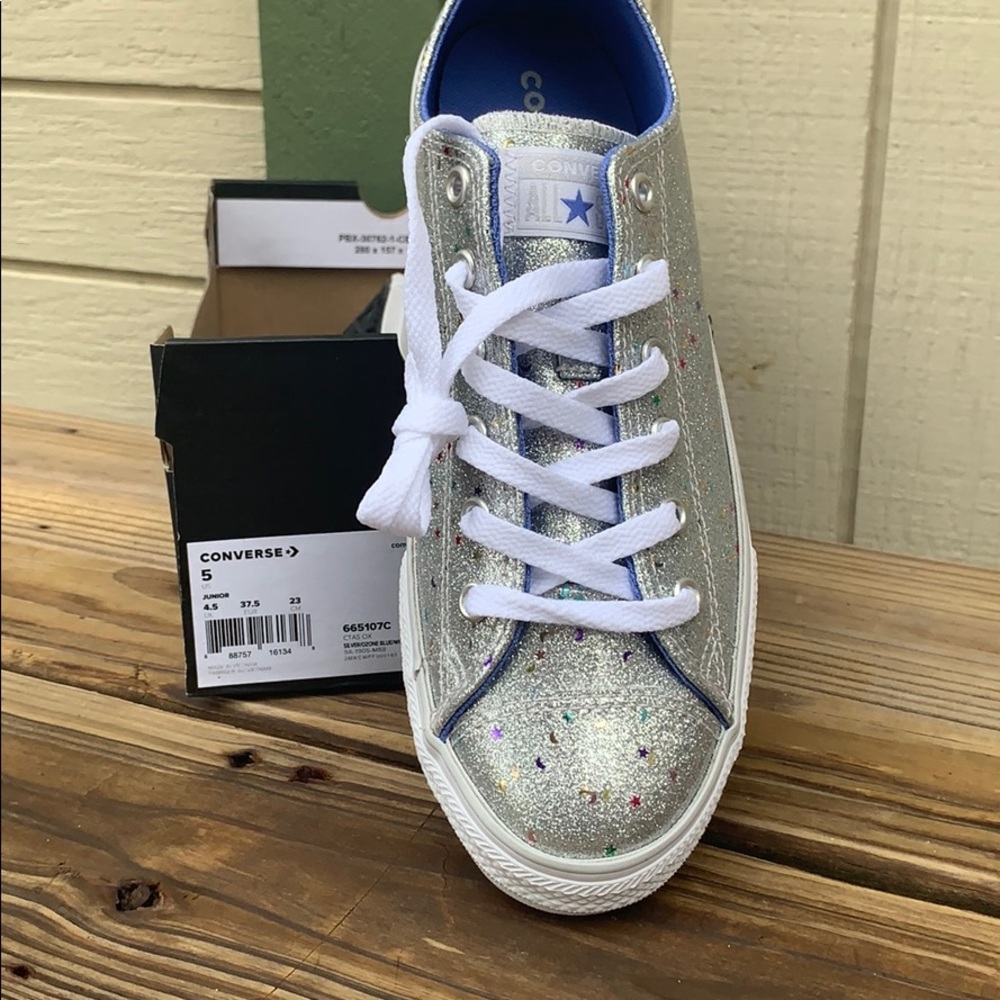 Converse Chuck Taylor Galaxy Silver Ozone Blue